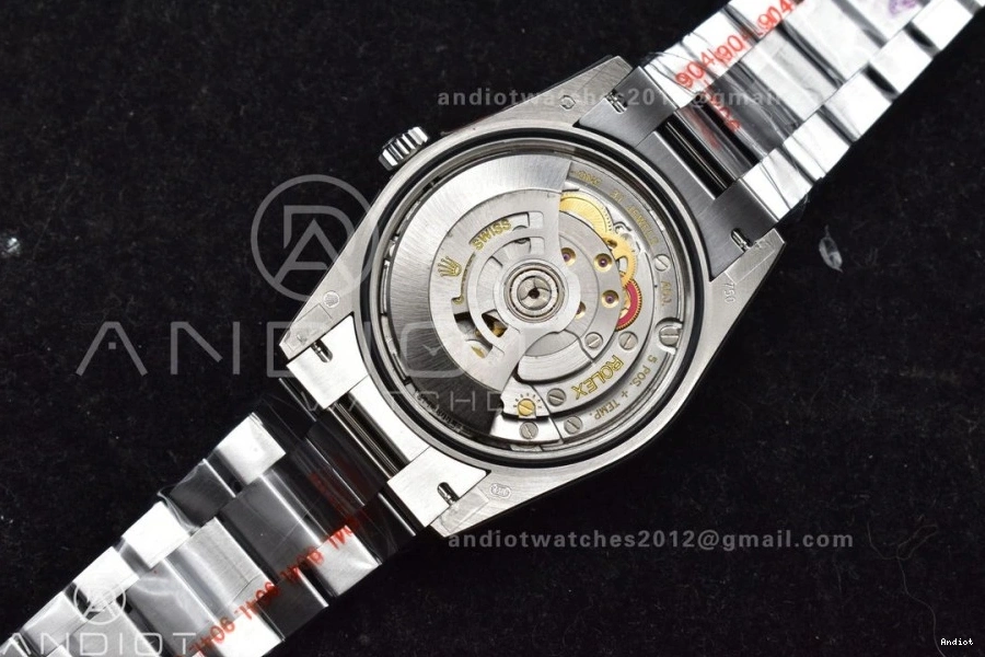 (Gain Dial Bracelet 904L Blue on Edition 36 President Weight) V5 SS vr3255 QF Best DayDate Steel 0323